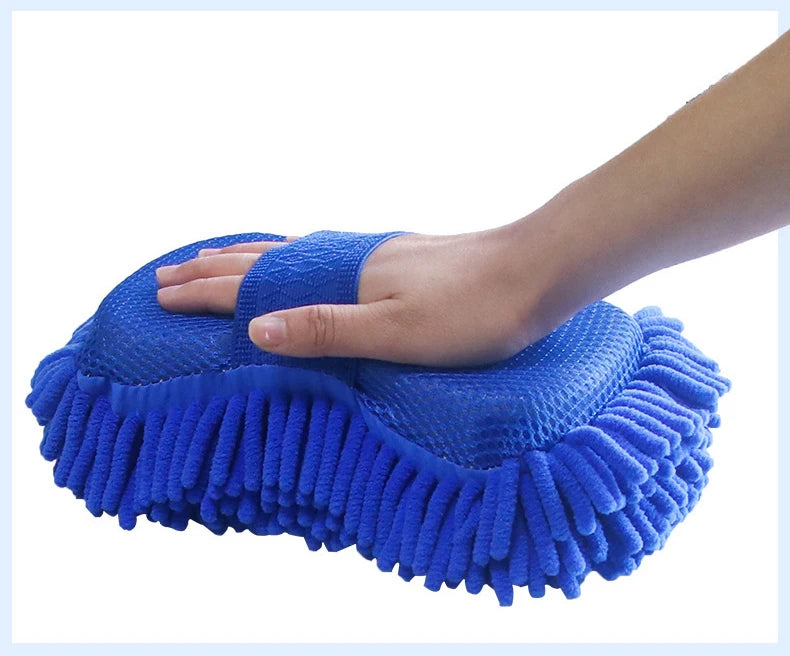 Car Wash Microfiber Car Washer Sponge Cleaning Car Care Detailing Brushes Washing Towel Auto Gloves Styling Accessories Gadget