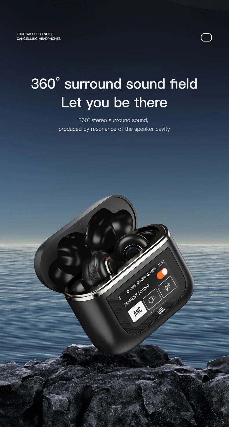 JBL Tour Pro 2 True Wireless Bluetooth headphone Noise Cancelling Earbuds LED Smart Display Box headset JBL Tour Pro2